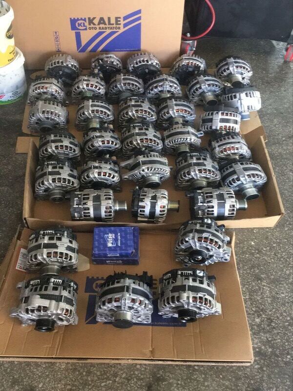 Sıfır Orijinal Şarj Dinamolarımız Gelmiştir